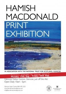 Hamish MacDonald Print Exhibition - Glencoe 2014 - Extended Dates