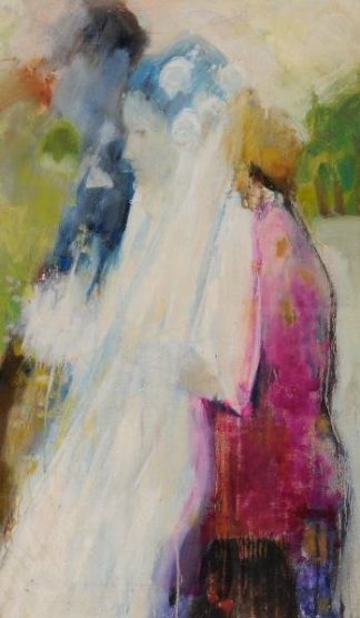 "The Wedding" 1966. A Painting By Scottish Colourist Artist Hamish MacDonald